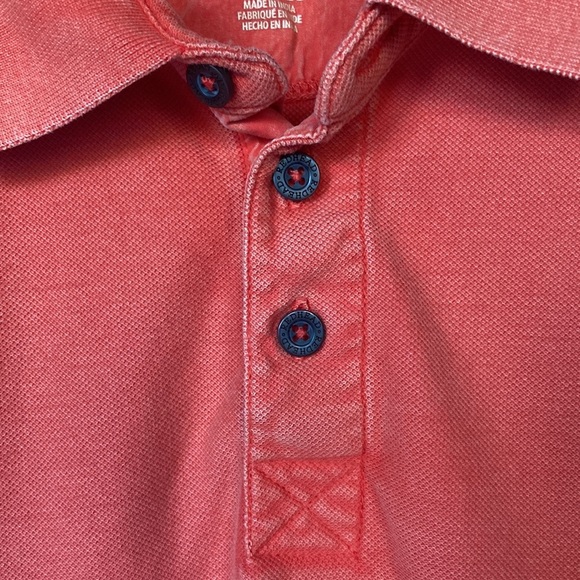 Red Head Brand Polo Orange Cotton Collared Neck Shirt Size XL - Picture 3 of 8